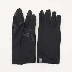手袋 mont-bell モンベル USED美品 トレールアクション グローブ Mサイズ #1118269 ブラック 黒 タッチスクリーン対応 スマホ対応 X8358のサムネイル
