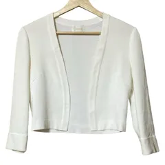HARRODS(ハロッズ) カーディガン レディース - 白 長袖/ショート丈