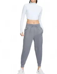 ナイキ ズボン ハイウエスト サーマフィット ジョガー パンツ グレー s