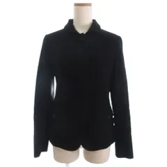 バーバリー ロンドン BURBERRY LONDON ジャケット ブルゾン 比翼ボタン 裏地ノバチェック 黒 ブラック 38