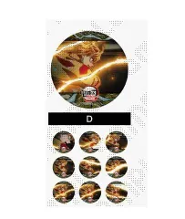 我妻善逸 D 劇場版 鬼滅の刃 無限城編 第1章 コラボカフェ 第三期 雷の呼吸ランダムアクションアニメーション缶バッジ 鬼滅 グッズ 缶バッジ 缶バッチ カンバッチ カンバッジ ufotable