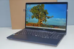 中古ノートパソコン 富士通 AH77/D1 Windows11+office 爆速SSD512GB core i7-8565U/メモリ8GB/15.6インチ/webカメラ/無線/ブルーレイ搭載