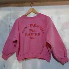 ピンク色 スウェット Tシャツ 冬 100 105 サイズ 511371