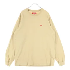 SUPREME (シュプリーム) 24AW Small Box Tee スモール ボックスロゴ パッチ クルーネック 長袖Tシャツ カットソー ブラウン