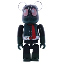 MEDICOM TOY (메디콤 토이) BE@RBRICK 신가면라이더 2호 100% 베어브릭 피규어 블랙/카키