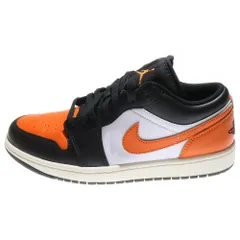 NIKE (ナイキ) AIR JORDAN 1 LOW SHATTERED BACKBOARD 2025年 553558-081 エアジョーダン1 シャッタード バックボード ローカットスニーカー US8/26.0cm オレンジ