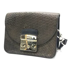 【倉吉店】 中古 Furla | フルラ ショルダーバッグ Metropolis GILDA CROSSBODY Bag メトロポリス 246944 ブラウン 【121】