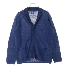J.PRESS (ジェイプレス) 4ボタン ニットカーディガン ネイビー 021-5-CKR-0V
