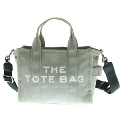 MARC JACOBS (マークジェイコブス) THE CANVAS TOTE BAG フロントロゴデザイン キャンバス生地 トートバッグ グレー M0016493 050のサムネイル