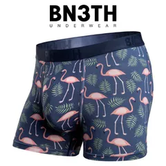 BN3TH ベニス ボクサーパンツ CLASSIC TRUNK PRINT / FLAMINGOS NAVY ショート丈 メンズ 男性 下着