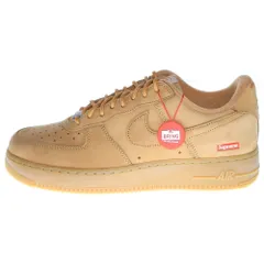 NIKE (ナイキ) ×SUPREME AIR FORCE 1 LOW シュプリーム エアフォース1 ローカットスニーカー ブラウン US10/28cm DN1555-200