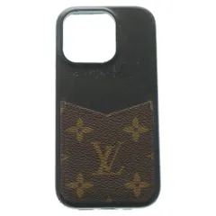 LOUIS VUITTON (ルイヴィトン) モノグラム IPHONEバンパー16PRO用 iPhoneケース ブラウン M12551