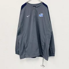 【美品】NIKE　バックロゴ　ナイロンプルオーバー　刺繍　ナイキ　両面ロゴ 2025年最新】ナイキ ナイロンジャケット プルオーバーの人気アイテム