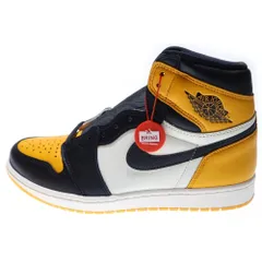 NIKE (ナイキ) AIR JORDAN 1 RETRO HIGH OG TAXI エアジョーダン 1 レトロ タクシー ハイカットスニーカー イエロー/ブラック US10/28cm 555088-711