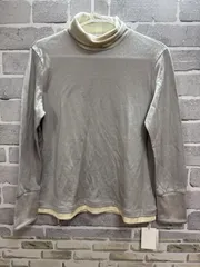 【G4-09】△HUMAN   WOMAN      Mサイズ      ハイネック　　グレー
