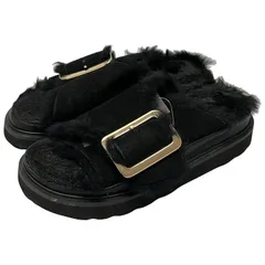 未使用級✨MOHI モヒ SLOBE IENA 別注 バックルサンダル 37 MOHI サンダル 「MOHI/モヒ」 ダブルバックル レザーサンダル