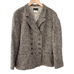 RE333  agnes.b  アニエスベー  ウールジャケット　ブラウン　レディース　サイズ 2