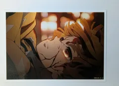 我妻 善逸 劇場版 鬼滅の刃 無限城編 第1章 コラボカフェ 第三期 場面写ブロマイドくじ その参 我妻善逸 11 鬼滅 グッズ ブロマイド ufotable 11