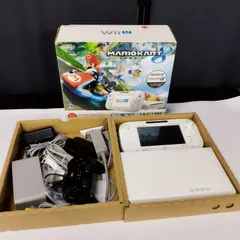 【D29604】任天堂 WiiU 本体 32GB ホワイト マリオカート8