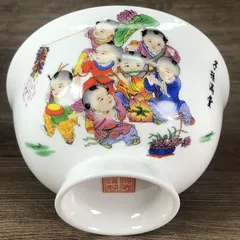 景徳鎮  陶磁器 和食器 丼茶碗 現代工芸品 美術品 置物