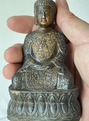 鉄器 鉄仏 大日如来仏像 鎮宅辟邪 開運風水 招財 置物 工芸品 鉄器 観音菩薩 如来仏 平安鐘 鎮宅 辟邪 開運 風水 招財置物 工芸品
