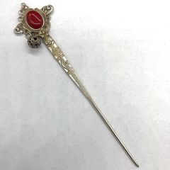 銅 細工 髪飾り 孔雀髪簪 装飾品 工芸品 置物 - メルカリ