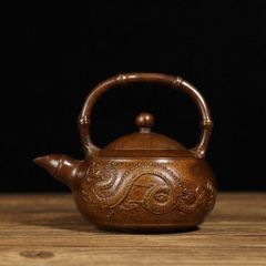 韓国高麗青磁象嵌鶴首壷 『趙奉洙』作 - メルカリ