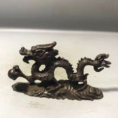 高岡銅器美術工芸品 真龍の置物 ブロンズ製 中古 - メルカリ