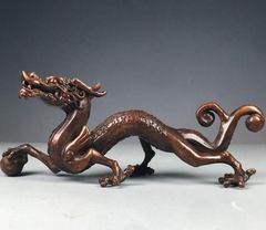 高岡銅器美術工芸品 真龍の置物 ブロンズ製 中古 - メルカリ