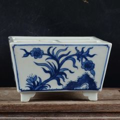 中国美術　宋時代　青白磁　影青　瓜形香合　蓋物　茶道具　時代　唐物　古物　古玩 中国美術 青花 麒麟文 蓋盒 香合 漢詩入 古染付 古玩 唐物 古美術 骨董