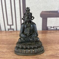 宗喀巴蔵仏 法王如意宝 仏像 小仏像 銅製 銅器 - メルカリ