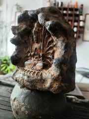 希少・縁起物】出雲大社 民芸品 松笠細工 宝船 置物 まつぼっくり 工芸