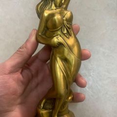 ルーブル美術館 正規品 サモトラケ ニケ 勝利の女神像 刻印あり 西洋