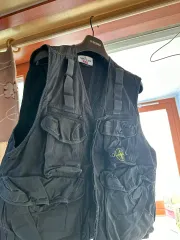 STONE  Supreme カモフラージュ ベスト Supreme Stone Island Camo Cargo Vest Coral Camo カーゴベスト