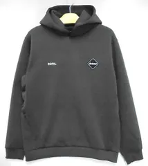 s25g-a743x【中古】SOPH. ｿﾌ　FCRB ｴﾌｼｰｱｰﾙﾋﾞｰ　QUARTER KNIT HOODIE　FCRB-252048　ﾌﾞﾗｳﾝ/Mｻｲｽﾞ　ﾊﾟｰｶｰ