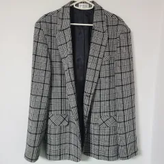プレミアム デイリー チェック柄 ジャケット100