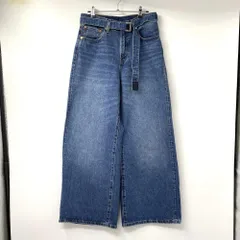 【中古】Sacai×Levi's 25SS　デニムパンツ　25-0962S　サイズW29/73cm サカイ×リーバイス[17]のサムネイル