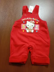 ハローキティ　ベビー服　80サイズ　サロペット　サンリオ