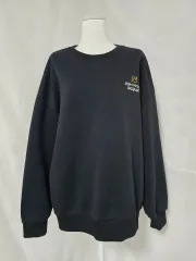 バラシェルバスキア ブラック 起毛 スウェット Tシャツ M 105 1120