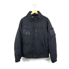 AVIREX　アヴィレックス　アビレックス　6112127　フライトジャケット ウェザーウォッチャー FLIGHTJACKET WEATHERWAT　ミリタリー　中綿ジャケット　XLサイズ　ブラック
