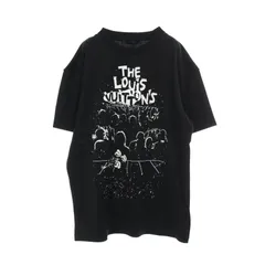 ルイ・ヴィトン LOUIS VUITTON カットソー LVコンサート プリント コットン Tシャツ メンズ Used A