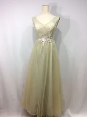 ★S ブライズメイド ドレス ロング丈 二次会 結婚式 体型カバー フリル 謝恩会 二次会 卒業式 花嫁 ピアノ 発表会 ドレス 演奏会 20代 30代 ef023ze