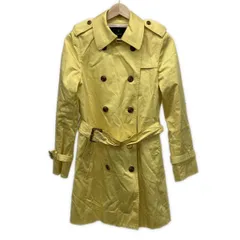 INED(イネド) トレンチコート サイズ9 M レディース イエロー 春・秋物