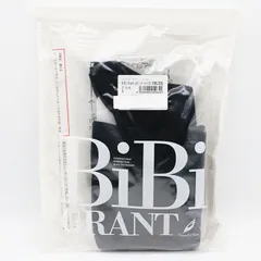 新品未開封 グラントイーワンズ BiBi Grant エナジックハイソックス 同色2足組 ブラック S  MR7-11-134