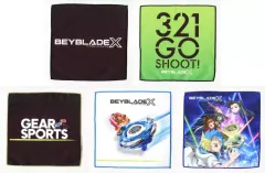 【中古】タオル・手ぬぐい 全5種セット ハンドタオル 「DMMくじ BEYBLADE X」 D賞
