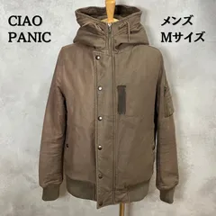 Ciaopanic チャオパニック　フード付きジャケット　ブルゾン　ミリタリー　カーキ　Mサイズ　メンズ　【B-2】