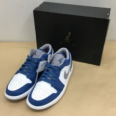 未使用 NIKE AIR JORDAN 1 LOW True Blue 553558-412 サイズ27cm【WS1111-003】