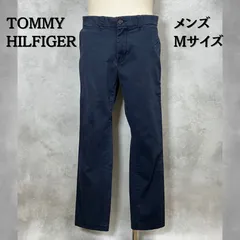 TOMMY HILFIGER　トミーヒルフィガー　チノパン　スリムフィット　ネイビー　Mサイズ　メンズ　【B-2】