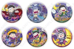 【中古】バッジ・ビンズ 全6種セット 「パズ松さん ハロウィン トレーディング缶バッジ」