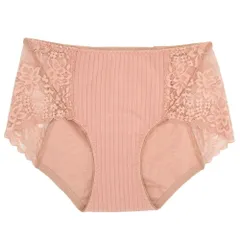 サニタリーショーツ 綿 すっきり おしゃれ リブ レース 大きいサイズ 深め 生理用 下着 パンツ かわいい 幅広 防水布 尿漏れ 失禁 コットン 漏れない 黒 s609